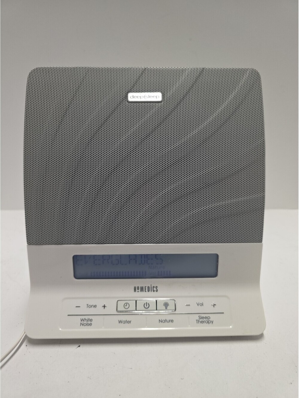 Homedics HDS-2000B Deep Sleep Therapy Nature OceanWhite Noise Sound Machine